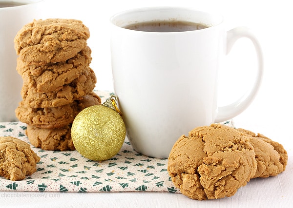 Soft on the inside, slightly crisp on the outside, these nutty small batch Peanut Butter Molasses Cookies bring the flavors of the season to your holiday cookie tray.