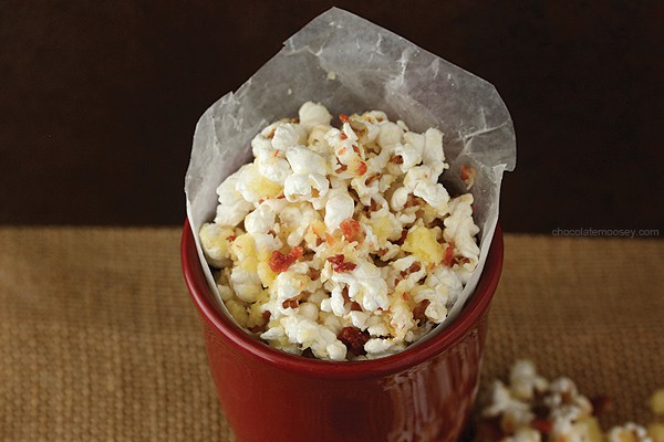 Irish Cheese and Bacon Popcorn