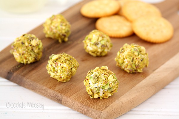 Goat Cheese, Bacon, and Pistachio Truffles