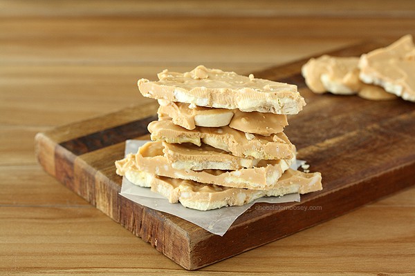 Peanut Butter Banana Elvis Bark