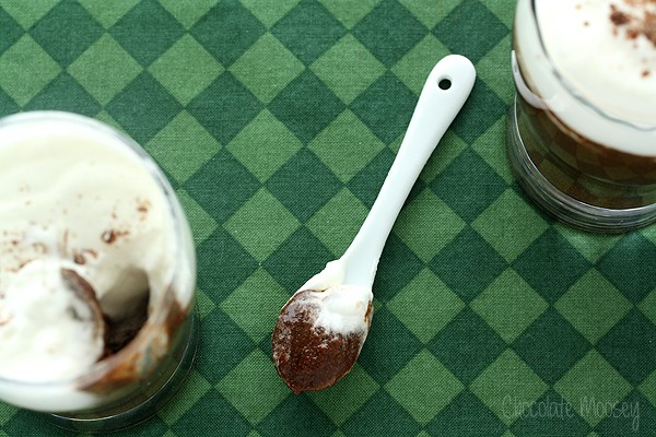 Guinness Chocolate Mousse Cups For Two