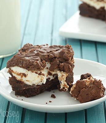 Crispy Peanut Butter Marshmallow Brownies