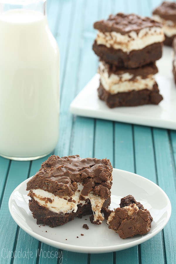 Crispy Peanut Butter Marshmallow Brownies