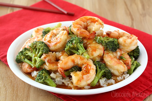 General Tso's Sweet Chili Shrimp