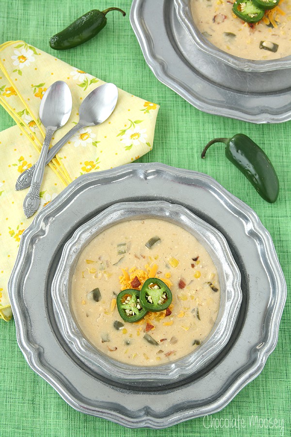 Jalapeno Popper Corn Chowder