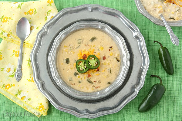 Jalapeno Popper Corn Chowder