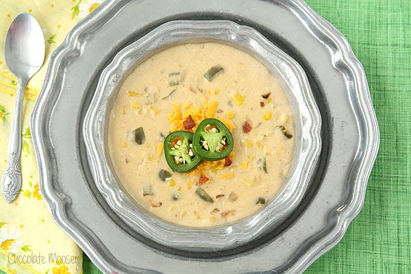 Jalapeno Popper Corn Chowder