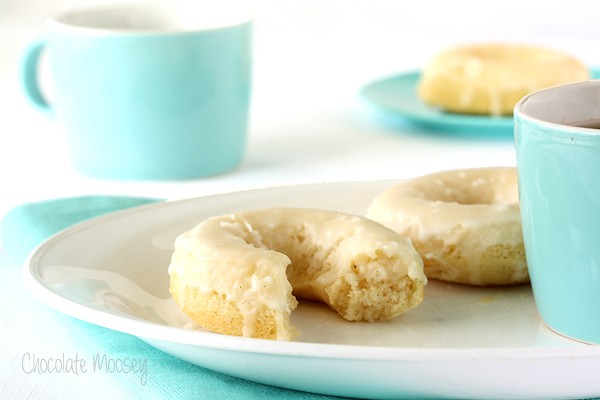 Baked Vanilla Bean Doughnuts