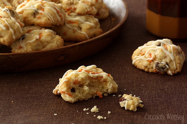 Carrot Cake Drop Cookies