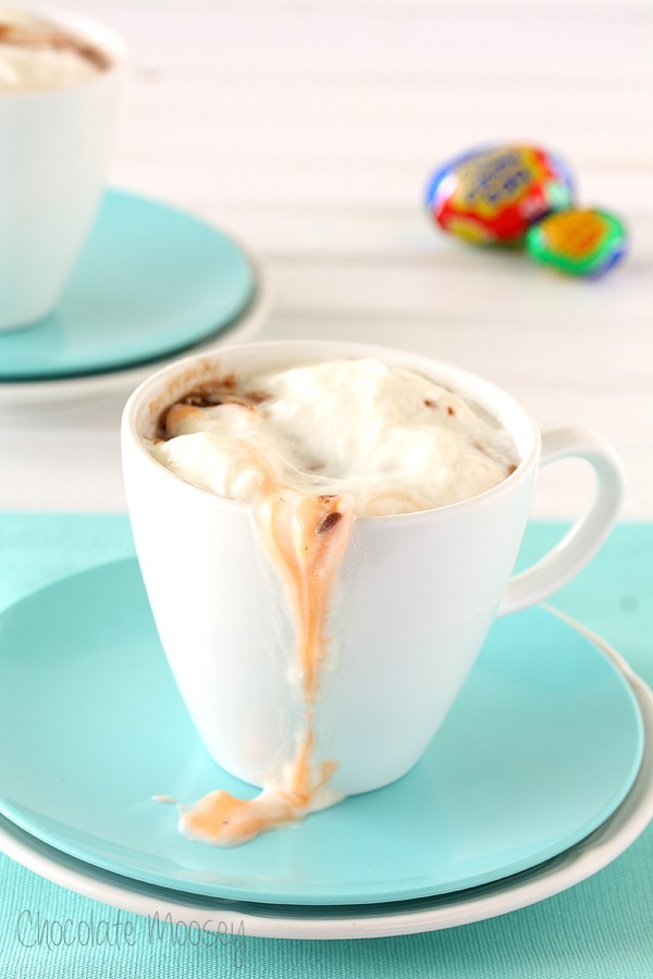 Creme Egg Hot Chocolate