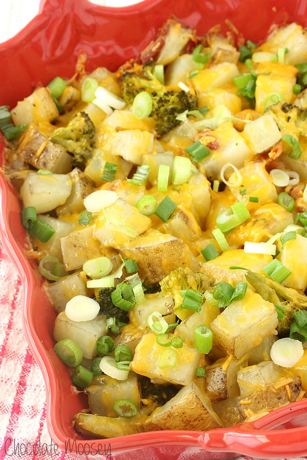 An easy and crowd-pleasing Loaded Baked Potato Casserole for dinner