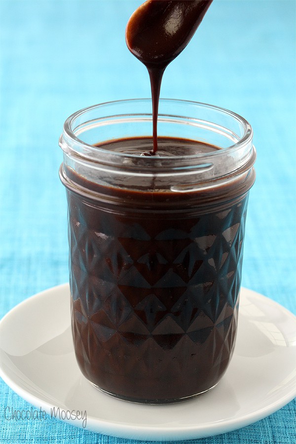 Homemade Hot Fudge Sauce made from scratch at home