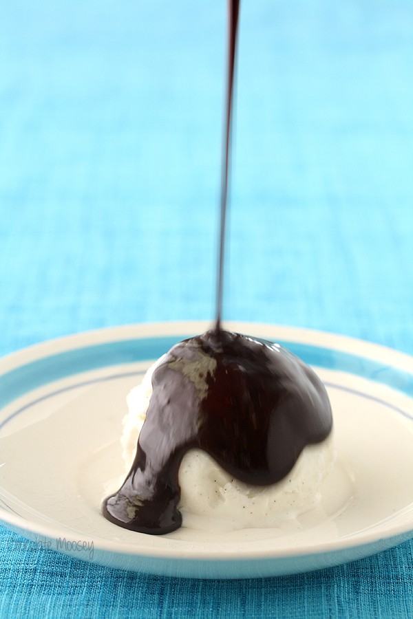 Homemade Hot Fudge Sauce made from scratch