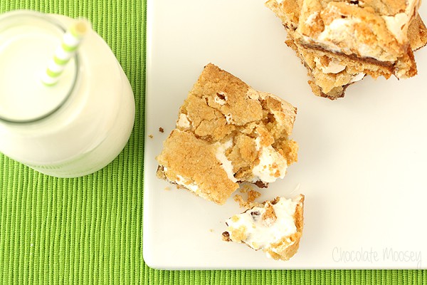 S'mores Cookie Crumb Bars