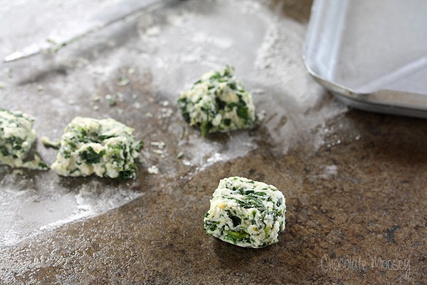 Spinach and Ricotta Gnocchi