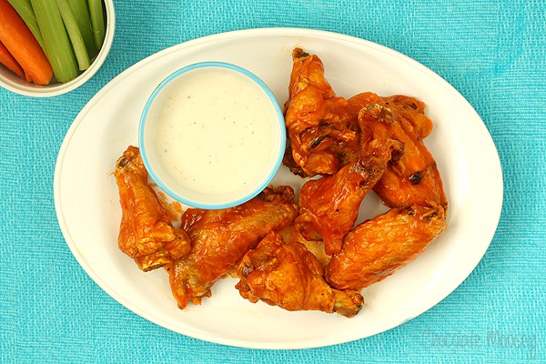 Baked Buffalo Chicken Wings