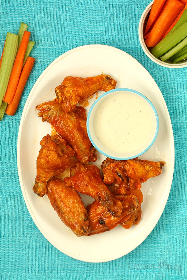 Baked Buffalo Chicken Wings