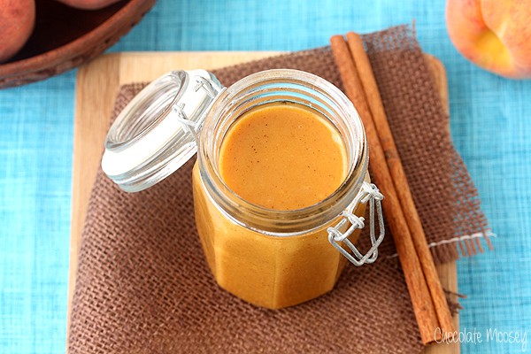 Peach Caramel Sauce