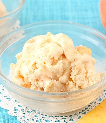 Peaches And Cream Ice Cream that is no cook and egg free