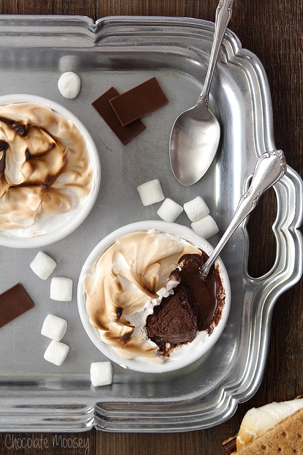 S'mores Baked Alaska For Two