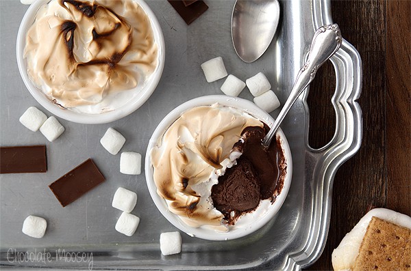 S'mores Baked Alaska For Two