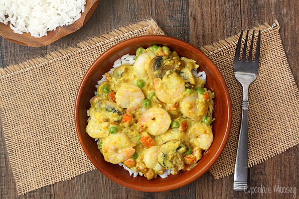 Shrimp Curry In A Hurry that can ready in 30 minutes or less