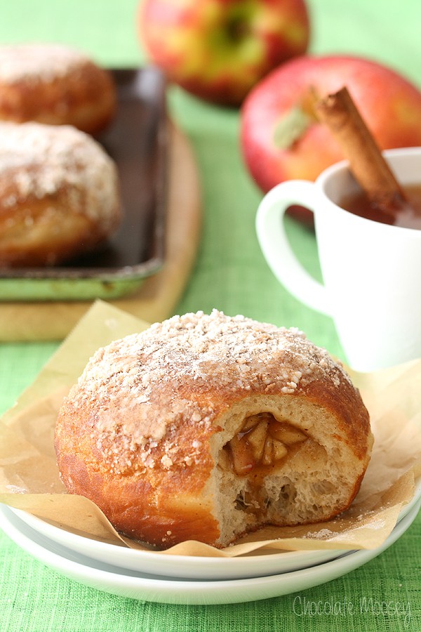 Apple Pie Filled Doughnuts