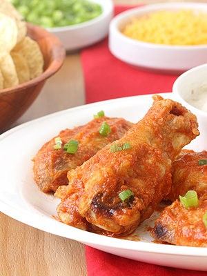 Saucy Taco Baked Chicken Wings