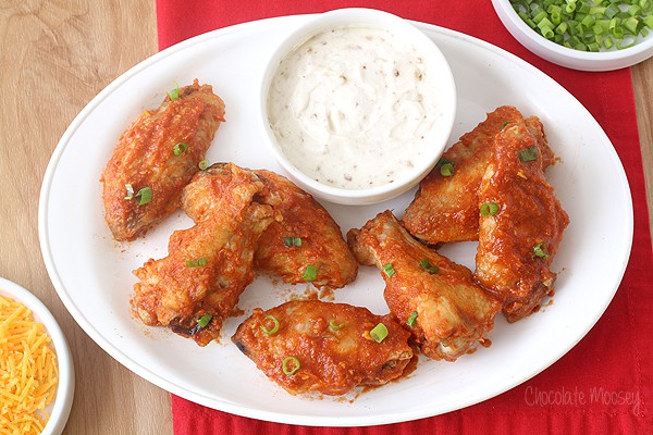 Saucy Taco Baked Chicken Wings