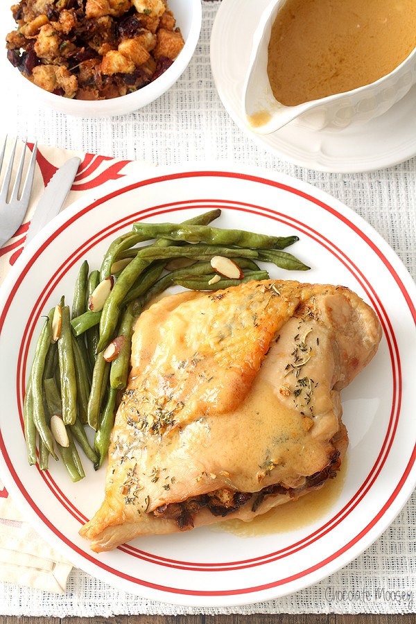 Thanksgiving Stuffed Turkey Breasts For Two - Homemade In The Kitchen