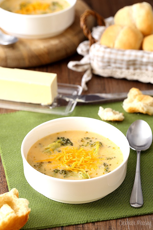 Homemade Broccoli Cheese Soup recipe