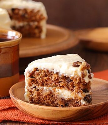 Carrot Cake Layer Cake with Buttermilk Cream Cheese Frosting