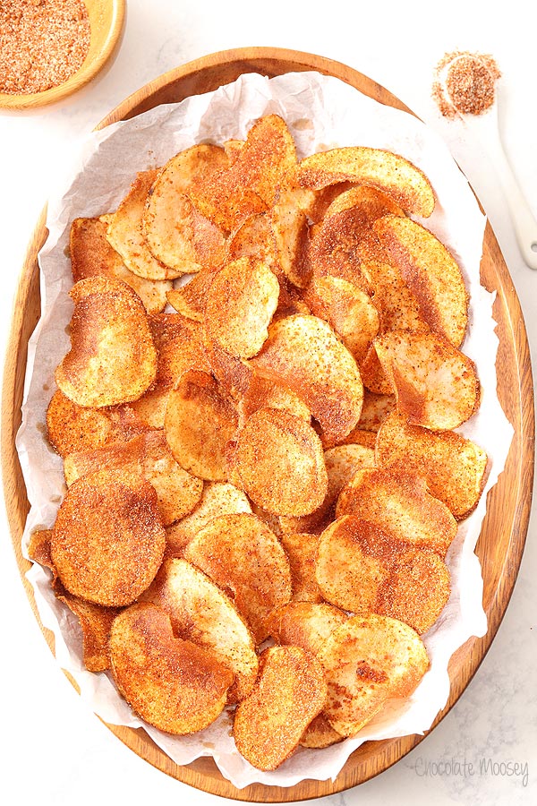 Basket of Barbecue Chips