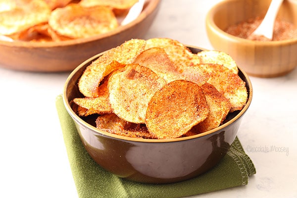 Bowl of Barbecue Chips