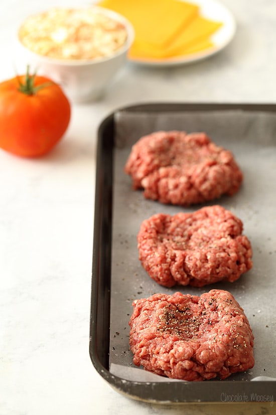 Making Hamburger Patties for The Pittsburger