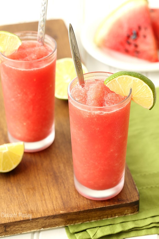 Watermelon Slushies for a fun summer drink