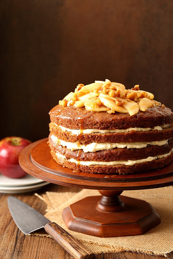 Caramel Apple Butter Layer Cake