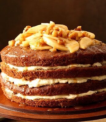 Caramel Apple Butter Layer Cake