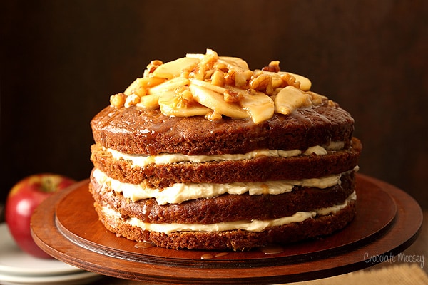 Caramel Apple Butter Layer Cake