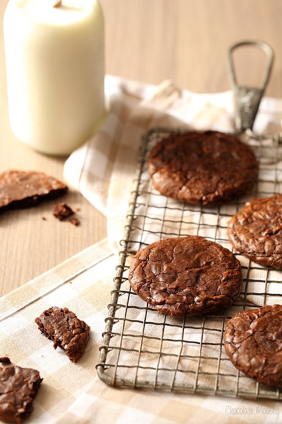 Fudgy Brownie Cookies