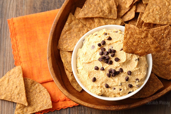 Pumpkin Spice Cannoli Dip for fall parties