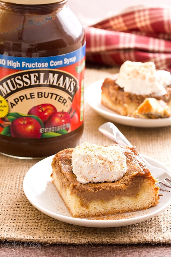 Apple Butter Gooey Butter Cake