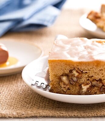 Honey Nut Snack Cake