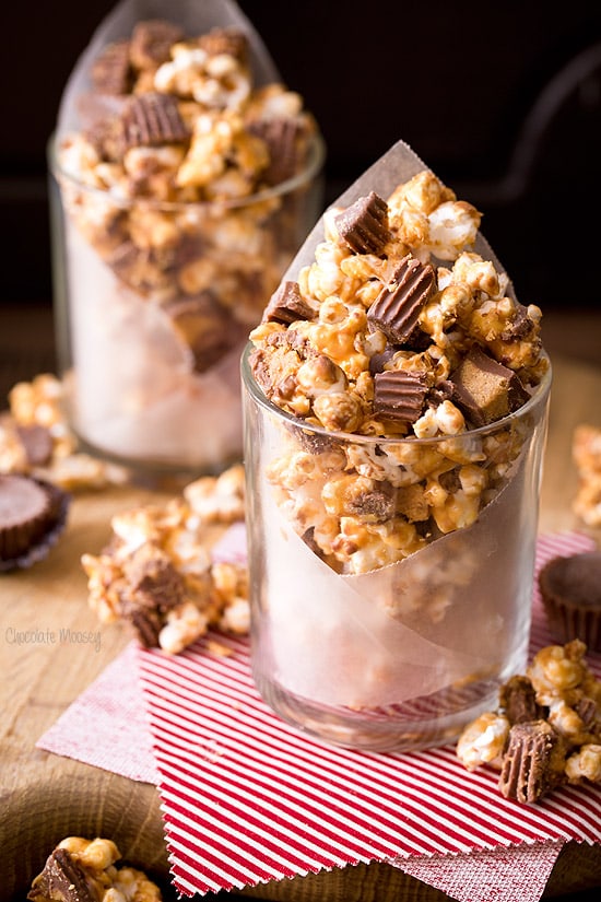 Peanut Butter Cup Popcorn