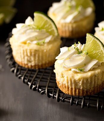 Mini Margarita Cheesecakes