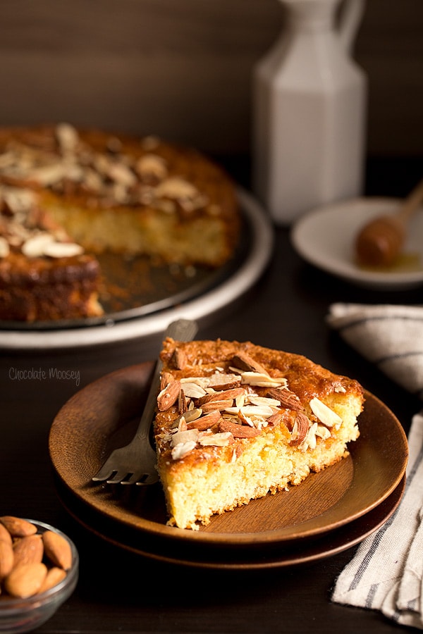 Vanilla Honey Almond Cake