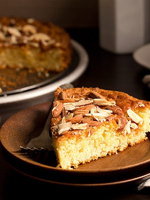 Vanilla Honey Almond Cake