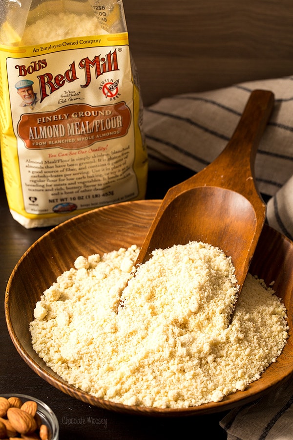 Almond flour for Vanilla Honey Almond Cake