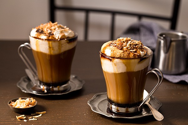 hot Toasted Coconut Mocha