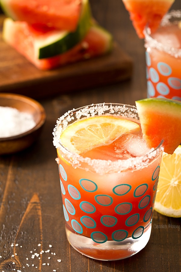 Watermelon Lemonade Margaritas